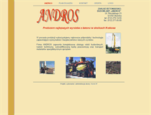 Tablet Screenshot of andros.nonet.pl